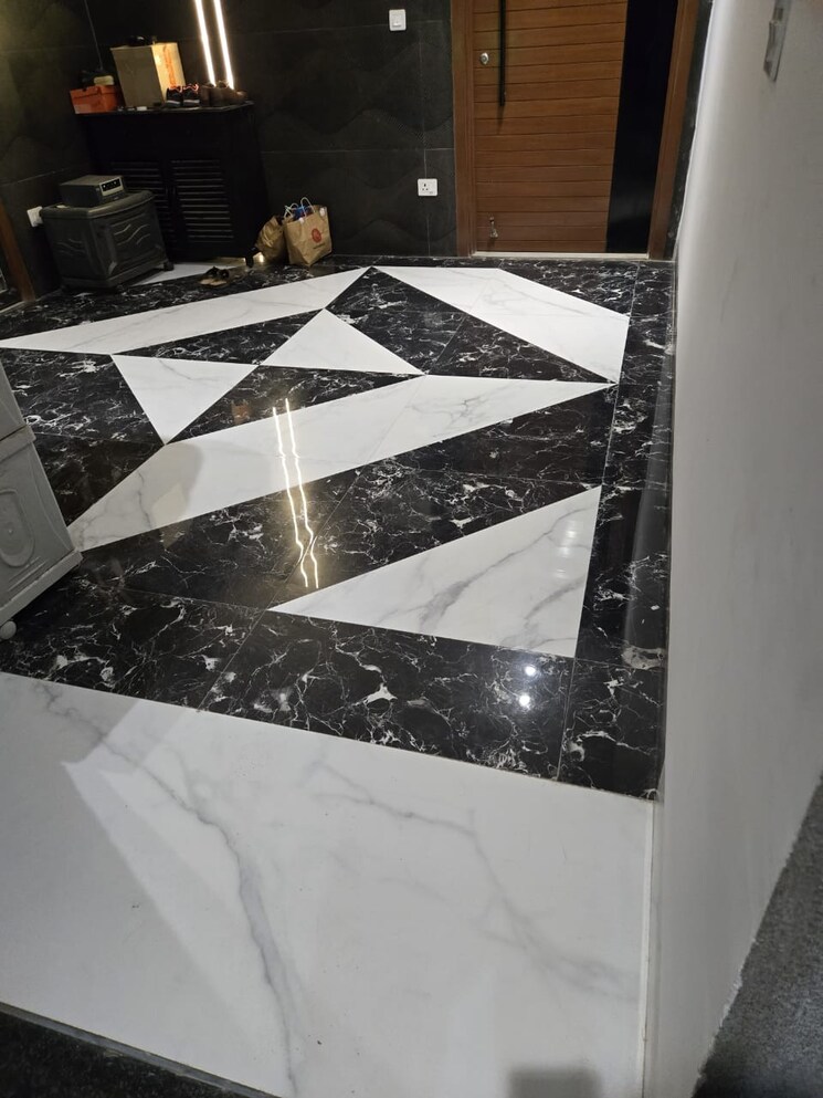 Living Room, palm-residency-chhatarpur 3 Bedroom 1250 Sq.Ft. Builder Floor In Chattarpur Delhi 9032094