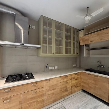 Kitchen in 2 BHK Builder Floor at Safdarjung Development Area – for Rent