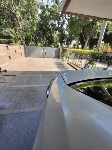 Balcony in 3 BHK Builder Floor at Jor Bagh – for Rent