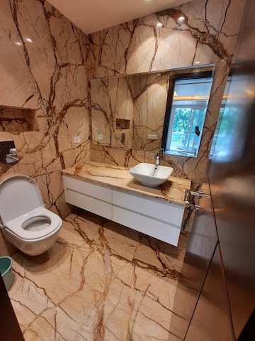 Bathroom in 3 BHK Builder Floor at Jor Bagh – for Rent