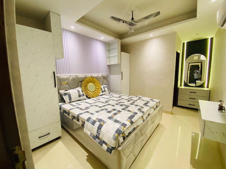 Bedroom, vip road 1 Bedroom 900 Sq.Ft. Apartment In Vip Road Zirakpur 9032106
