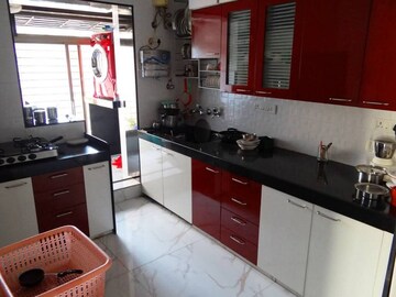 Kitchen in 3 BHK Apartment at Sea Princess Apartment, Juhu – for Sale