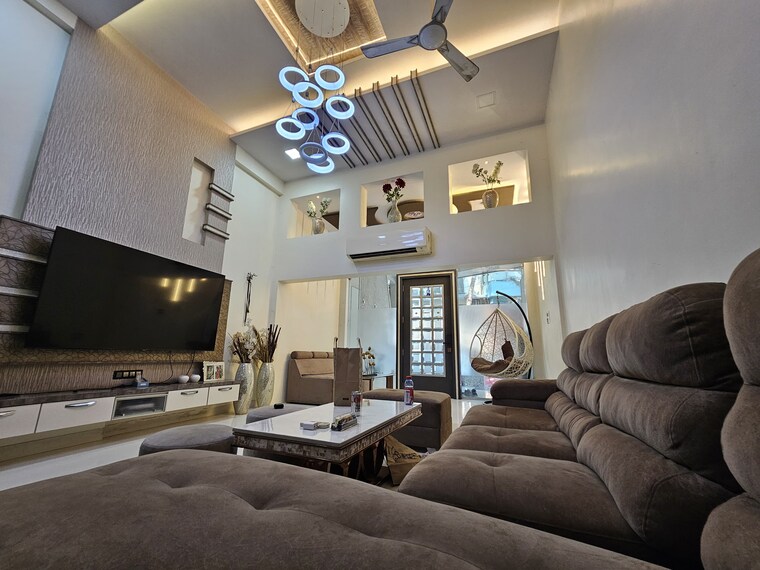 Living Room, gaurav-enclave-i 4 Bedroom 3500 Sq.Ft. Villa In Mira Road Thane 9032151