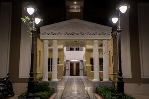 Building Lobby in 5 BHK Penthouse at Purvanchal Heights, Zeta I Greater Noida – for Sale