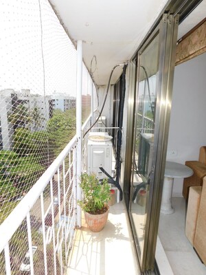 Balcony in 3 BHK Apartment at Brindavan CHS, Andheri East – for Sale