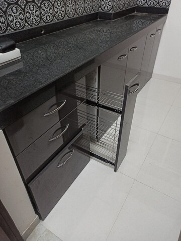 Kitchen in 1 BHK Apartment at Lodha Amara, Kolshet Road – for Sale