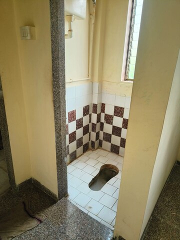 Bathroom in 1 RK Apartment at Nav Ratan CHS, Santacruz East – for Rent