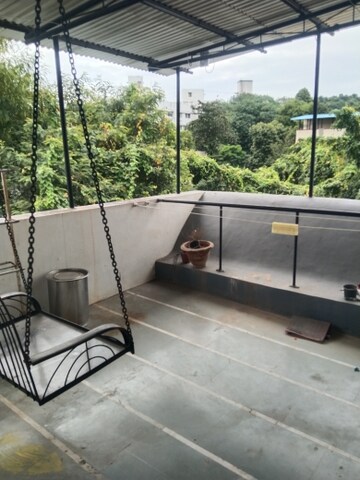 Balcony in 2 BHK Apartment at Bhosale Enclave, Bhosale Nagar – for Rent