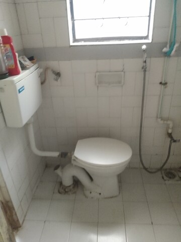 Bathroom in 2 BHK Apartment at Jagdish Nagar CHS, Aundh – for Rent