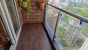 Balcony in 2 BHK Apartment at Siddhi Highland Park, Kolshet Road – for Sale