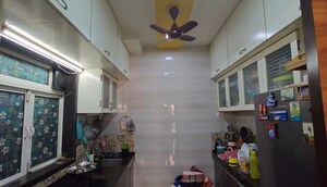 Kitchen in 2 BHK Apartment at Siddhi Highland Park, Kolshet Road – for Sale