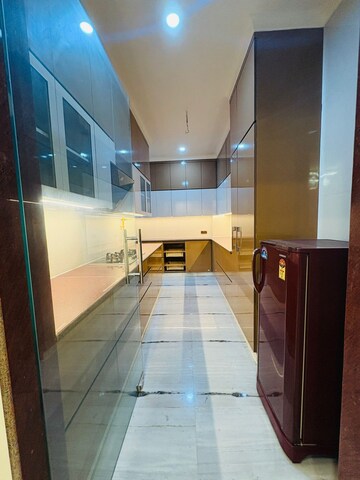 Kitchen in 3 BHK Builder Floor at Ansal Plaza Sector-23, Sector 23 – for Rent