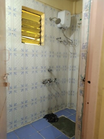 Bathroom in 1 BHK Apartment at Shivaji CHS, Gokhalenagar – for Rent