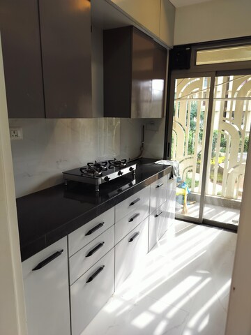 Kitchen in 2 BHK Apartment at Lodha Bel Air, Jogeshwari West – for Rent