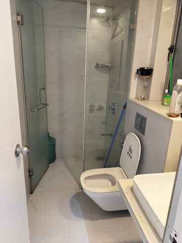 Bathroom in 2 BHK Apartment at Lodha Bel Air, Jogeshwari West – for Rent
