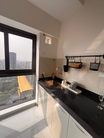 Kitchen in 2 BHK Apartment at Level The Residences, Andheri West – for Rent
