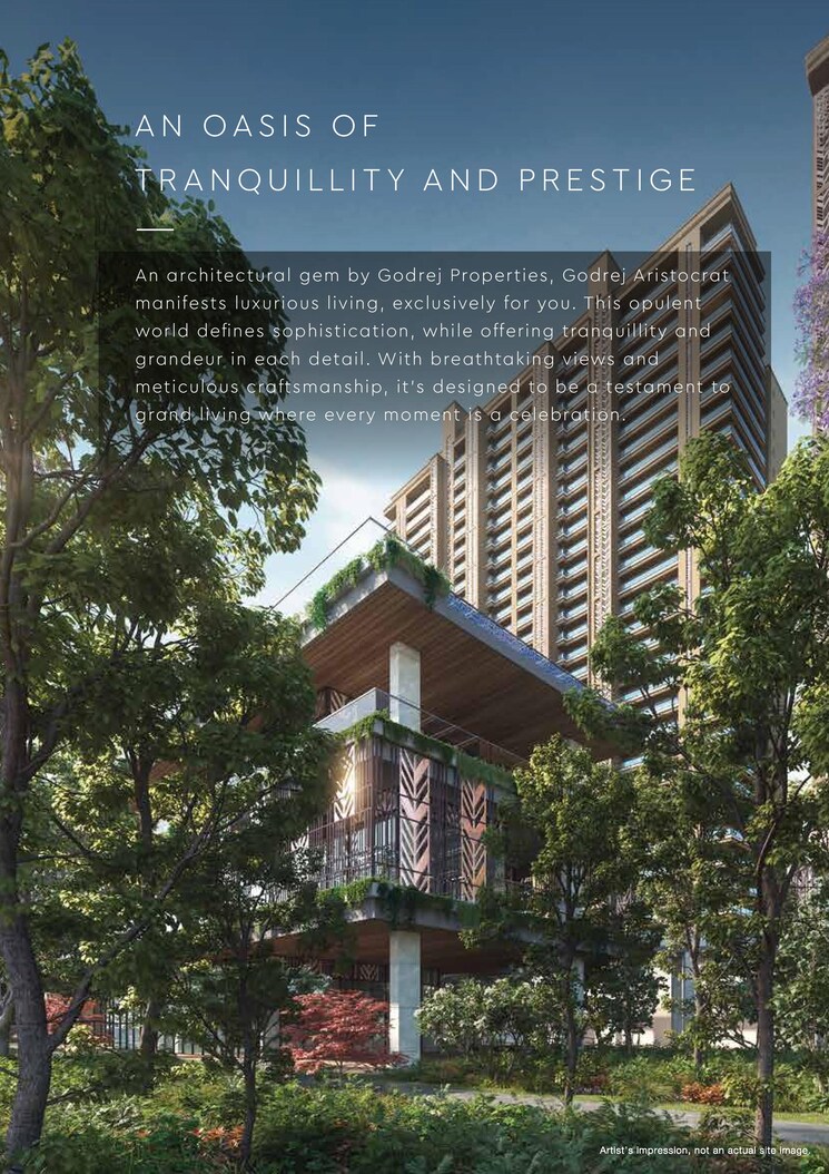 Exterior View, godrej-aristocrat 3 Bedroom 2514 Sq.Ft. Apartment In Sector 49 Gurgaon 9032254