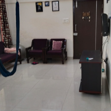 Living Room in 2 BHK Apartment at Regency Classic, Veerabhadra Nagar – for Rent