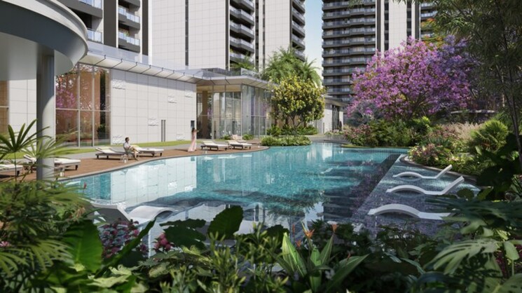 Swimming Pool, godrej-miraya 3 Bedroom 2711 Sq.Ft. Apartment In Sector 43 Gurgaon 9032300