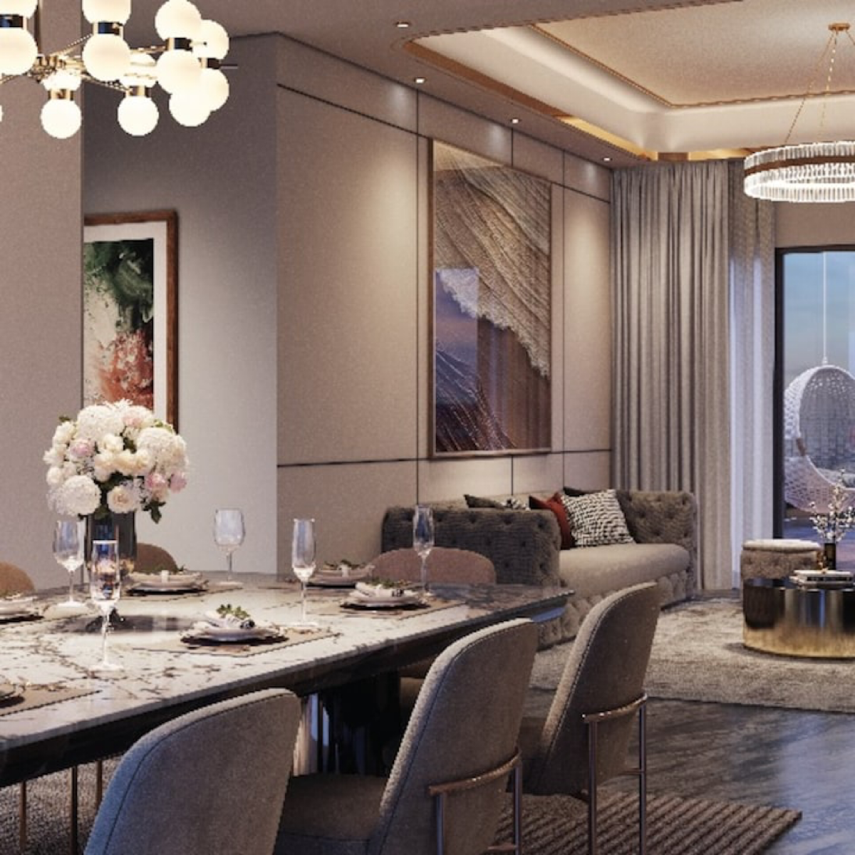 3 BHK + Servant Room 2711 Sq.Ft. Apartment in Godrej Miraya