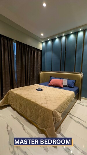 Bedroom in 1 BHK Apartment at Mansarovar Pearl Gardens, Vasai West – for Sale