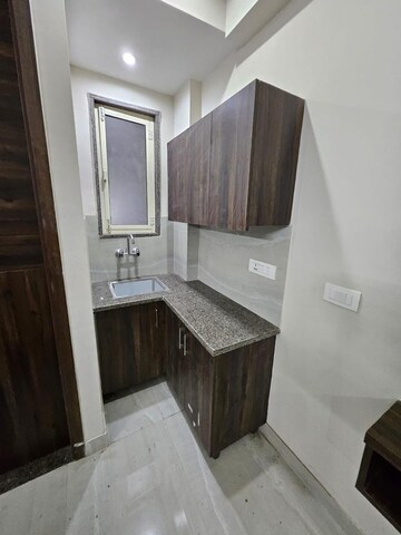 Kitchen in 1 RK Builder Floor at Nathupur – for Rent