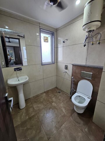 Bathroom in 1 RK Builder Floor at Nathupur – for Rent