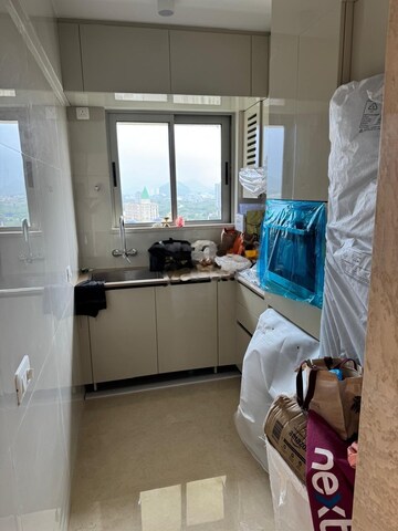 Kitchen in 1 BHK Apartment at Hiranandani Highland, Powai – for Rent