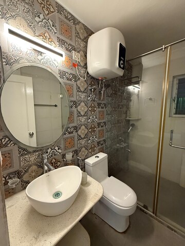 Bathroom in 2 BHK Builder Floor at Richards Town – for Sale