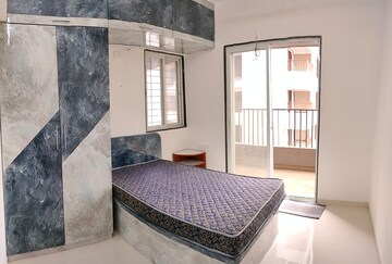 Bedroom in 2 BHK Apartment at Veddant Ganesh Bella Rossa Phase 2, Punawale – for Rent