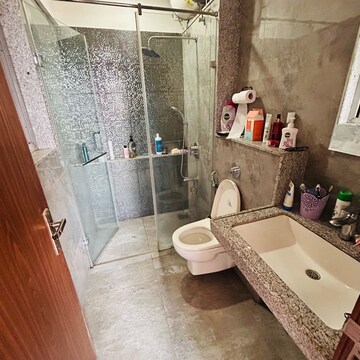 Bathroom in 2 BHK Apartment at Amanora Adreno Towers, Amanora Park Town – for Rent