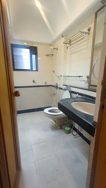 Attached Bathroom in 2 BHK Apartment at Kalpataru Habitat, Koregaon Park – for Rent
