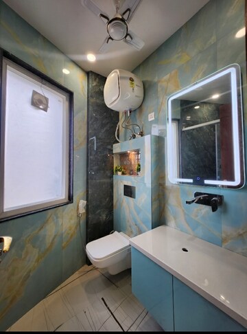 Washroom in 3 BHK Builder Floor at New Rajinder Nagar – for Rent