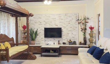 Living Room in 4 BHK Independent House at Kogilu – for Sale