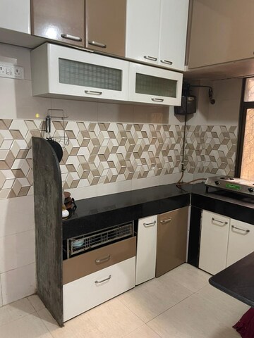 Kitchen in 1 BHK Apartment at Pooja Dham CHS Mira Road, Mira Road – for Rent