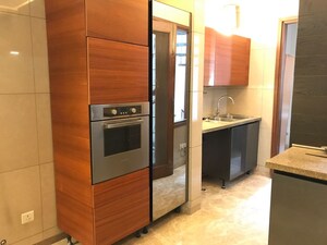 Kitchen in 3 BHK Builder Floor at Jor Bagh – for Sale