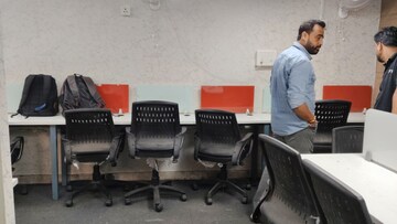 Living Room in  Office Space at Sector 2 – for Rent