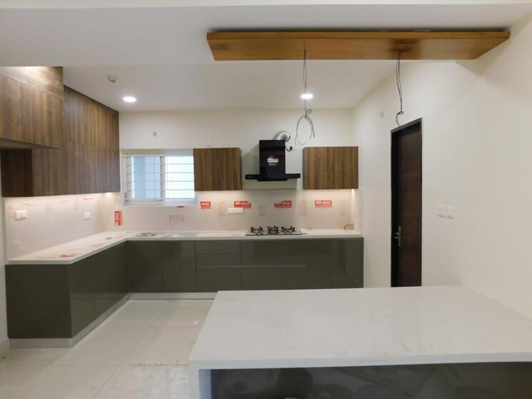 Kitchen, my-home-krishe 3 Bedroom 2780 Sq.Ft. Apartment In Financial District Hyderabad 9032721