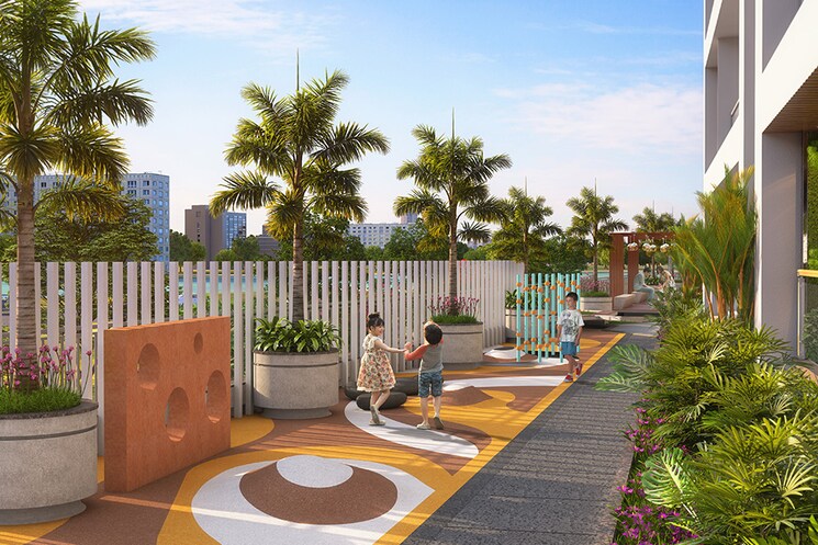 Garden, anp-atlantis 4 Bedroom 2009 Sq.Ft. Apartment In Balewadi Pune 9032767