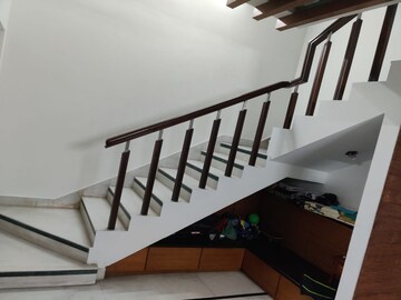 Staircase in 3 BHK Apartment at Banjara Hills – for Sale