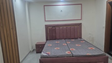 Bedroom in 1 BHK Builder Floor at Sushant Lok I – for Rent