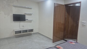 Bedroom in 1 BHK Builder Floor at Sushant Lok I – for Rent