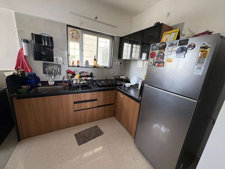 Kitchen, sukhwani-skylines 2 Bedroom 821 Sq.Ft. Apartment In Wakad Pune 9032745