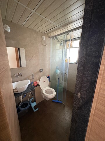 Bathroom in 2 BHK Apartment at Sukhwani Skylines, Wakad – for Rent