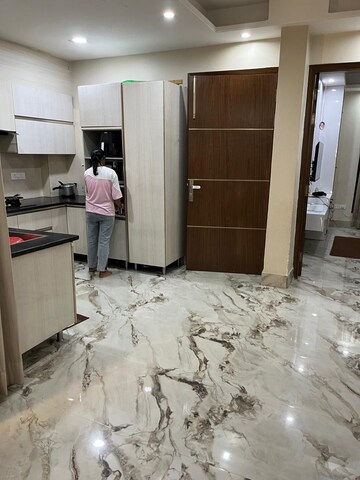 Kitchen in 3 BHK Apartment at Chattarpur – for Sale