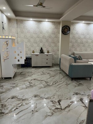 Living Room in 3 BHK Apartment at Chattarpur – for Sale