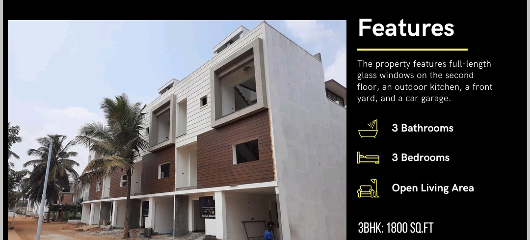 3 BHK 1970 Sq.Ft. Villa in Antaliea Homes