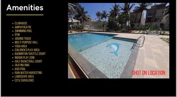 Swimming Pool in 3 BHK Villa at Antaliea Homes, Thanisandra Main Road – for Sale