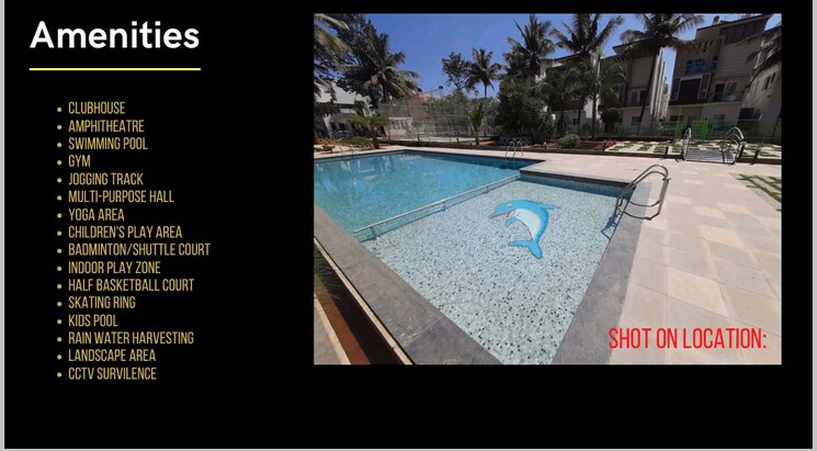 Swimming Pool, antaliea-homes 3 Bedroom 1970 Sq.Ft. Villa In Thanisandra Main Road Bangalore 9032877