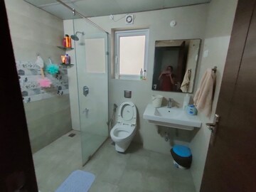 Bathroom in 3 BHK Apartment at My Home Krishe, Financial District – for Rent